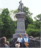 Corpus Christi School students at Little Round Top.  Photo by Summer Citro.