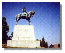 Equestrian statue of Major General O. O. Howard