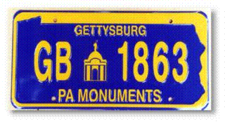 Commemorative License Plate photo